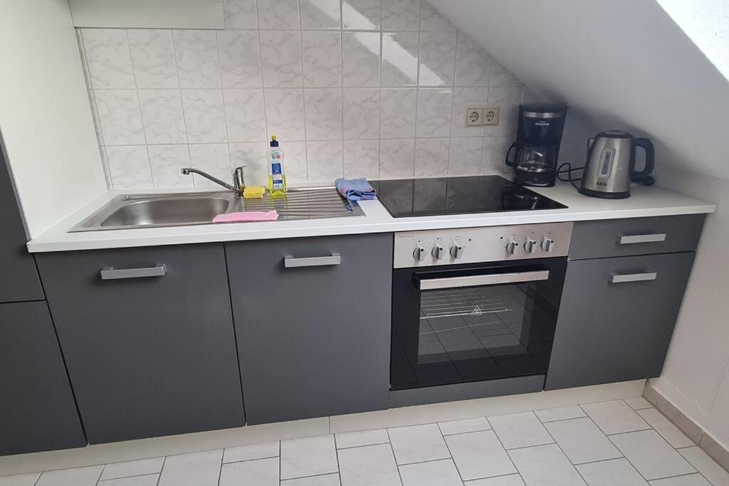 Ganze 2-Raum Ferienwohnung Links Baderitz Exterior foto